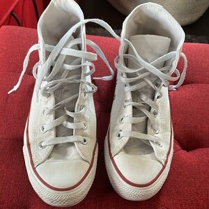 White High Top Converse